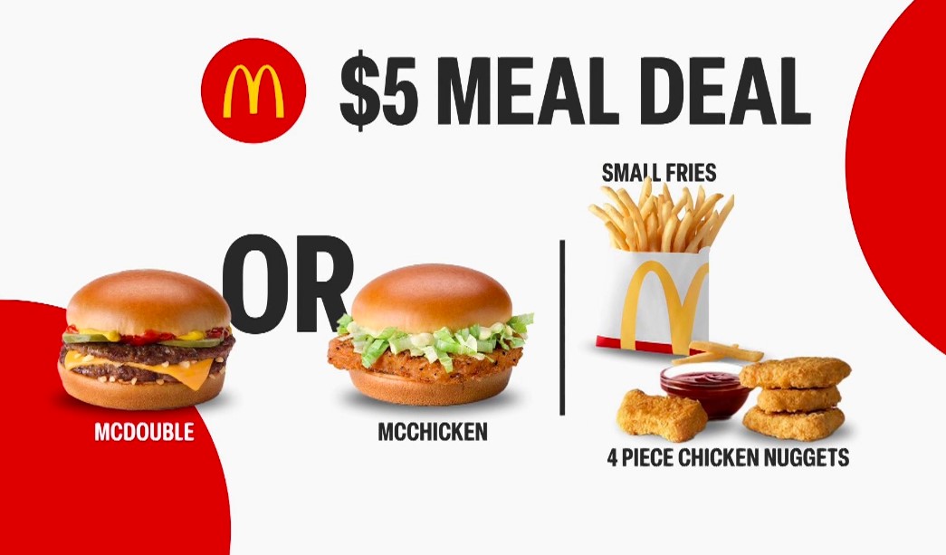 Best $5 Fast Food Deals Near Me in California