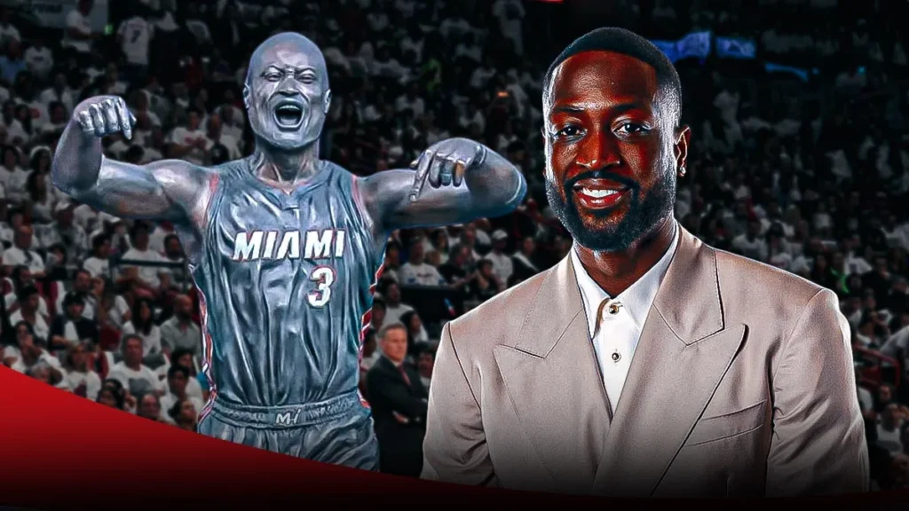 How to Learn About Dwyane Wade's Legacy at His Statue