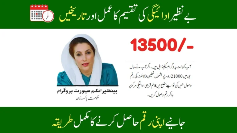 BISP New Payments Distribution Process and Dates Update 2025: Everything You Need to Know